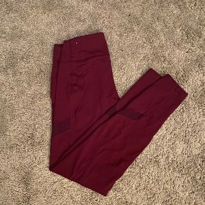 Maroon Oldnavy Active Leggings